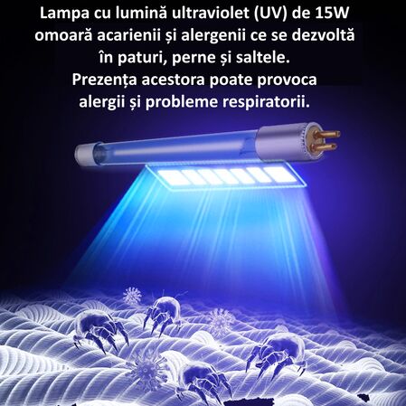 Lampa UV 15W pentru aspirator Tesla Lifestar UV550 - receptoare.ro